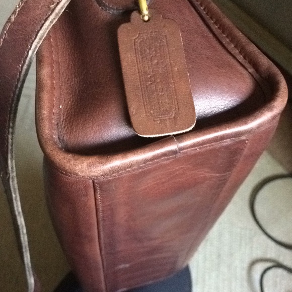 Coach mahogany shoulder/body cross bag 0263 927 - Picture 9 of 14